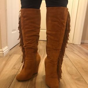 Brown boots